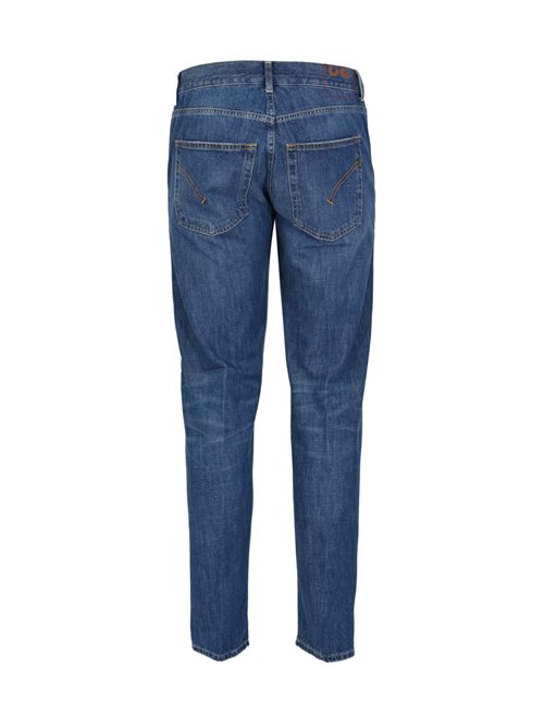 Jeans Jeff carrot in denim fisso di cotone riciclato DONDUP | UP641 DFH269U J40800